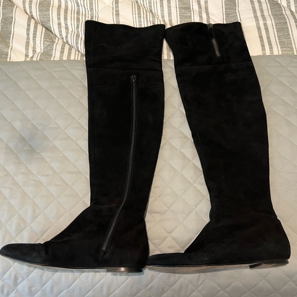 Valentino suede over knee high boots size 8 - Picture 6 of 9